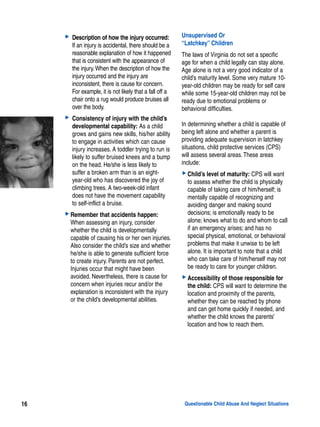 A Guide for Recognizing Child Abuse and Neglect | PDF
