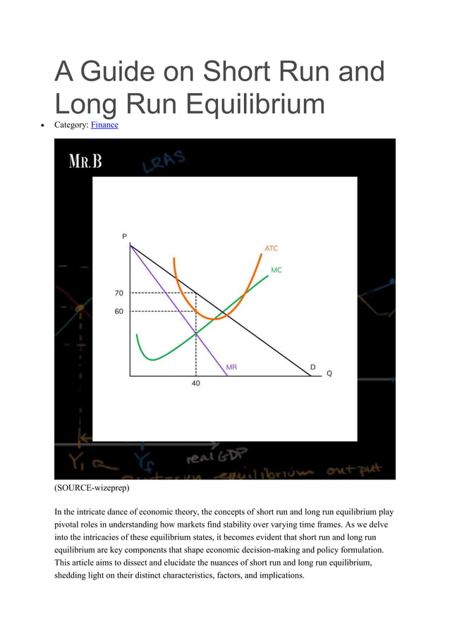 A Guide on Short Run and Long Run Equilibrium.pdf