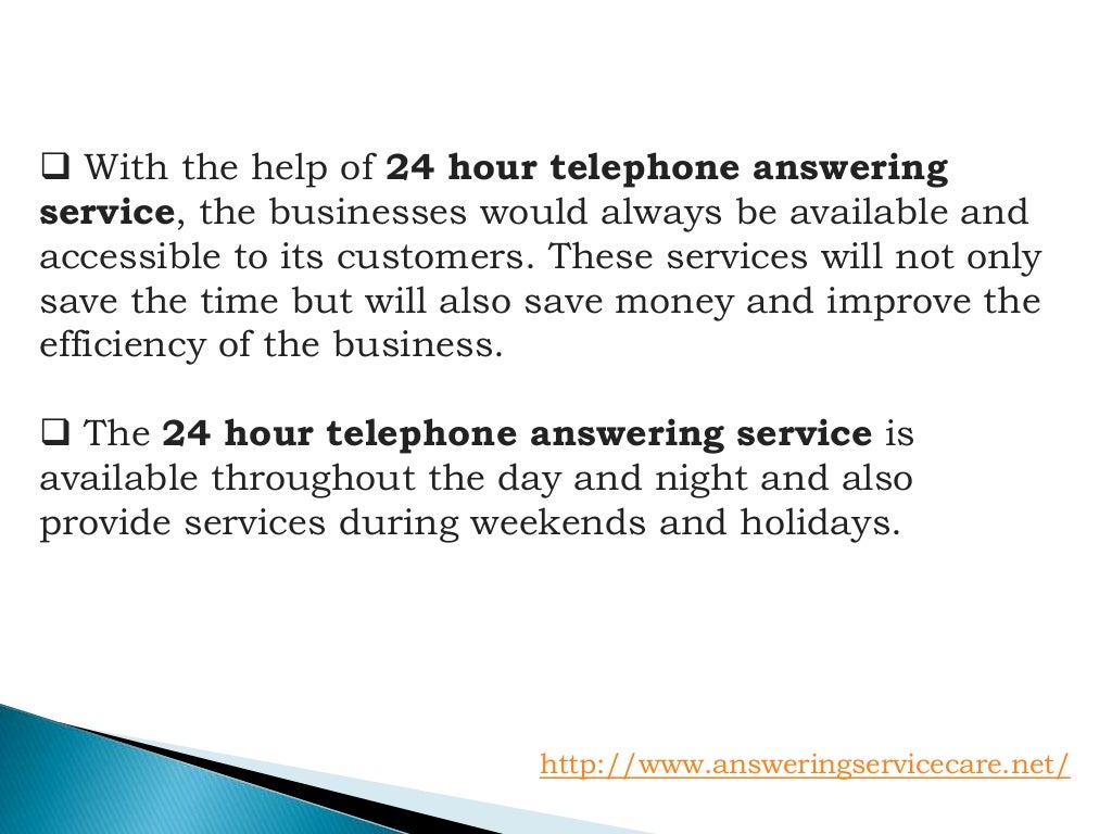 A guide to 24 hour telephone answering service