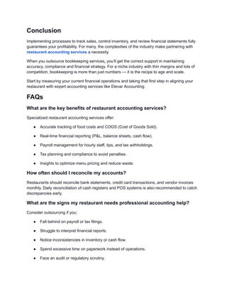 A Guide to Bookkeeping & Accounting Services For Restaurants.pdf