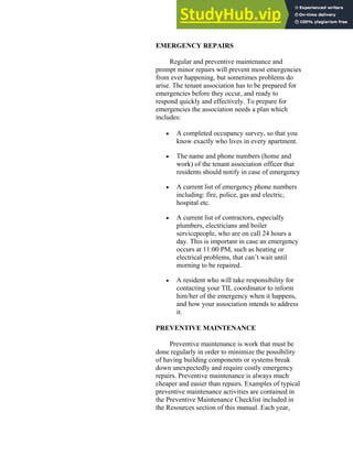 A Guide To BUILDING MAINTENANCE And REPAIR | PDF