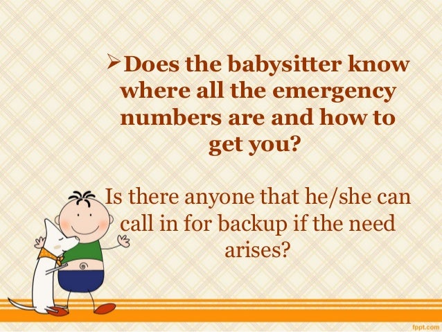 a guide to choosing babysitters