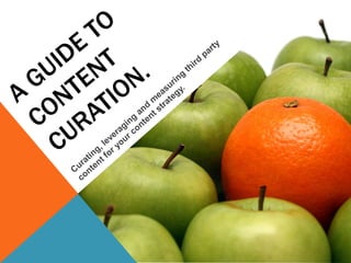A guide to content curation | PDF