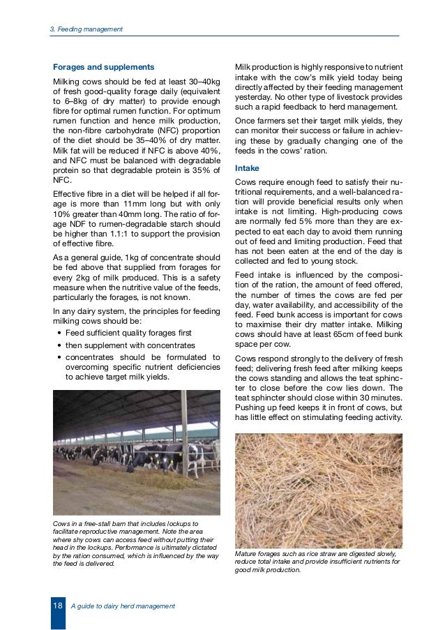 A guide to dairy herd management (australia)