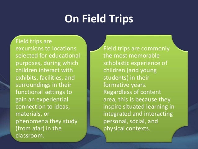 field trips examples