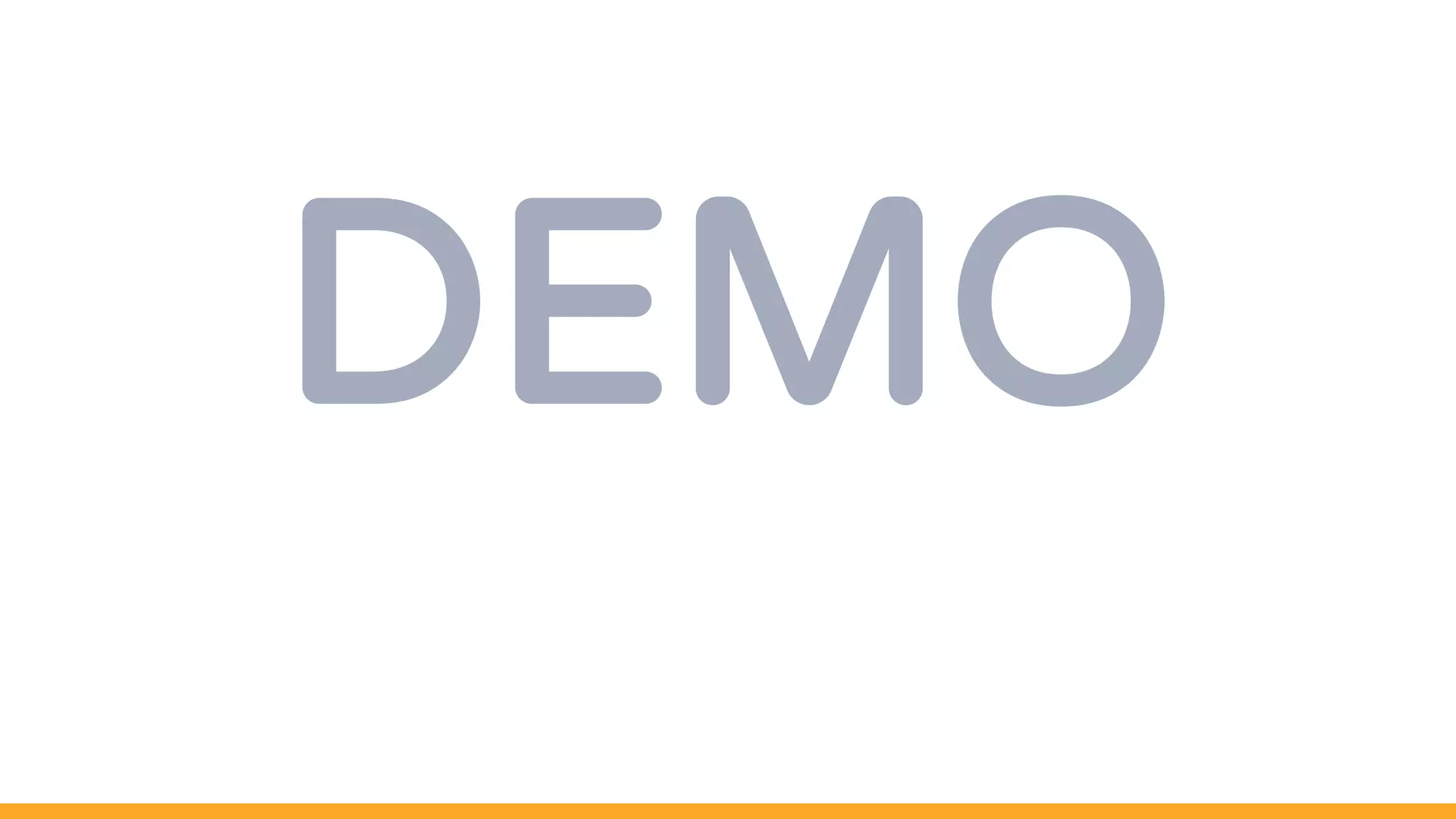 DEMO
 