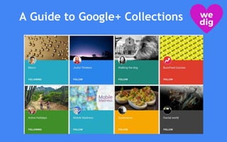 A Guide to Google+ Collections
 