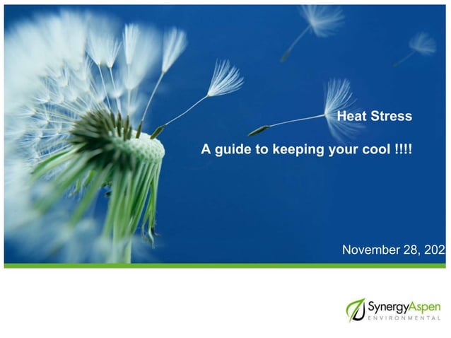 A Guide to Heat Stress1.ppt