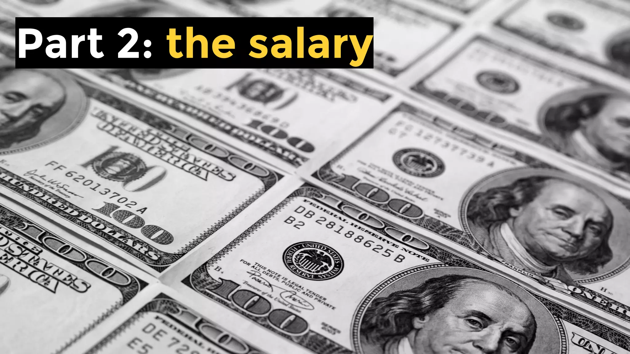 Be fair and transparent
 