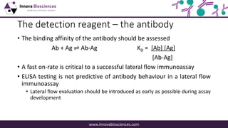 A guide to lateral flow immunoassay development | PDF