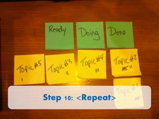 Step 10: <Repeat>

 