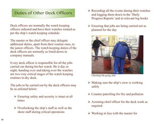 A Guide to Master Dry Dock Operations for Deck Department | PDF