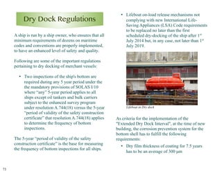 Dry Docking Checklist.pdf A Guide to Master Dry Dock Operations for Engine Room Department | PDF
