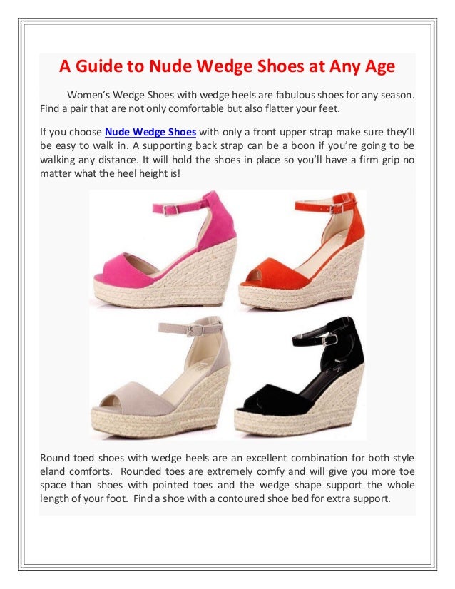 womens nude wedge shoes