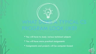 A Guide To Pros & Cons Of Computers Science Degree | PPTX