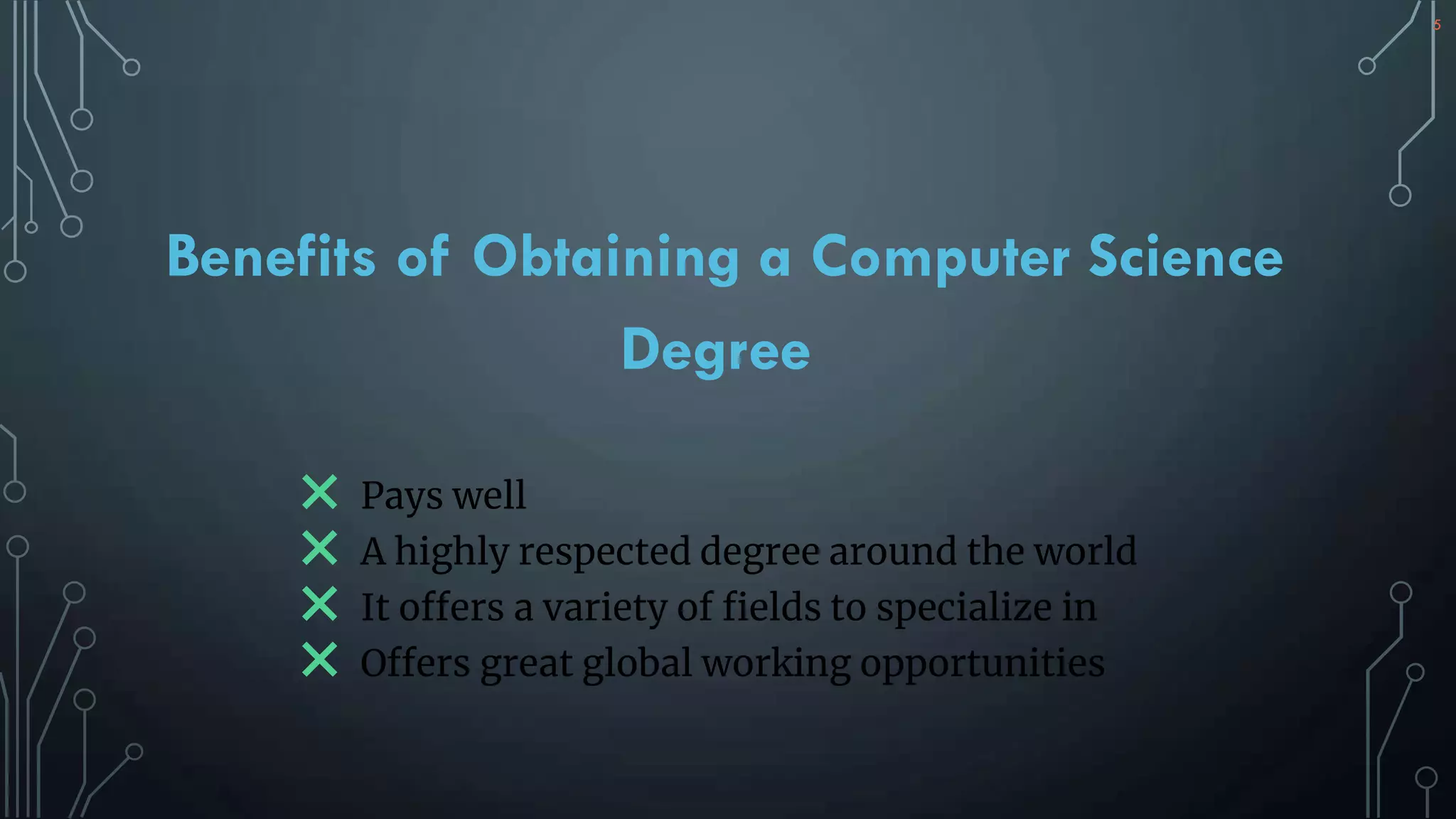A Guide To Pros & Cons Of Computers Science Degree | PPT