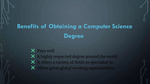 A Guide To Pros & Cons Of Computers Science Degree | PPT