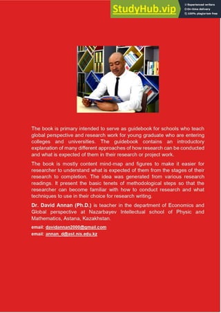 A GUIDE TO RESEARCH WRITING