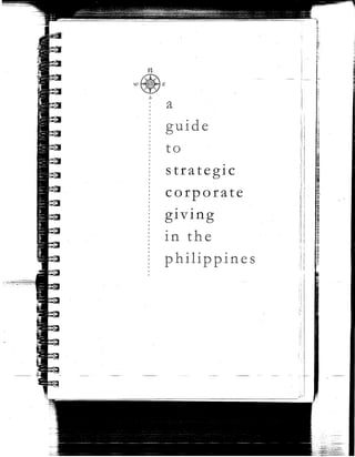 A Guide to Strategic Corporate Giving in the Philippines