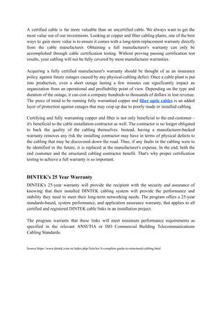 A Guide to Structured Cabling - DINTEK.pdf