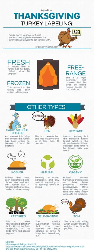 A Guide to Thanksgiving Turkey Labeling