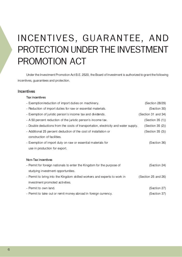 a guide to the board of investment 2013 section 35 of income tax act chart