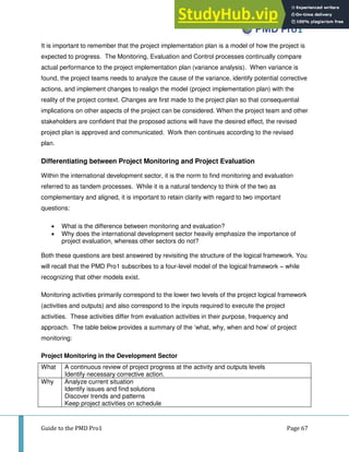 A Guide To The PMD Pro1 Project Management For Development ...