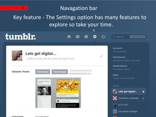 Tumblr Guide It In Blogging with Tumblr - a step by step guide. | PPTX