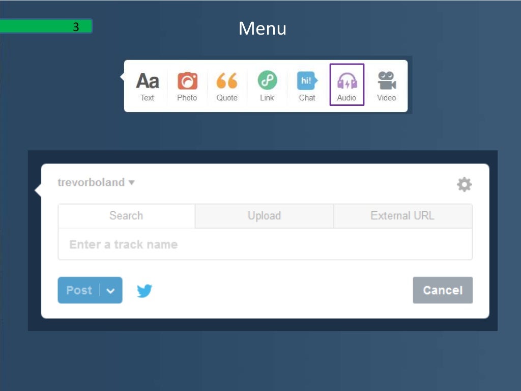 Blogging with Tumblr - a step by step guide.