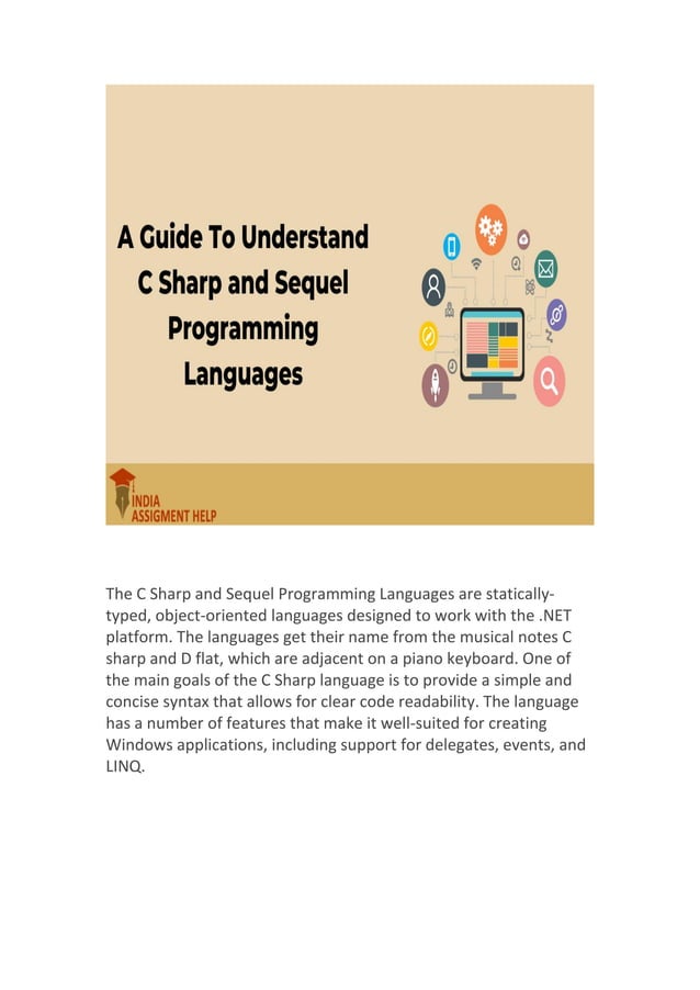 A Guide To Understand C Sharp and Sequel Programming Languages.pdf