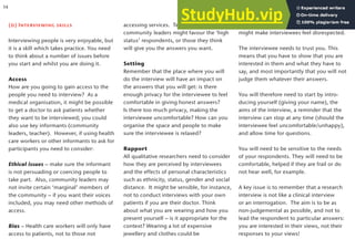 A Guide To Using Qualitative Research Methodology | PDF