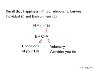 A Guide to Happiness and Well-Being