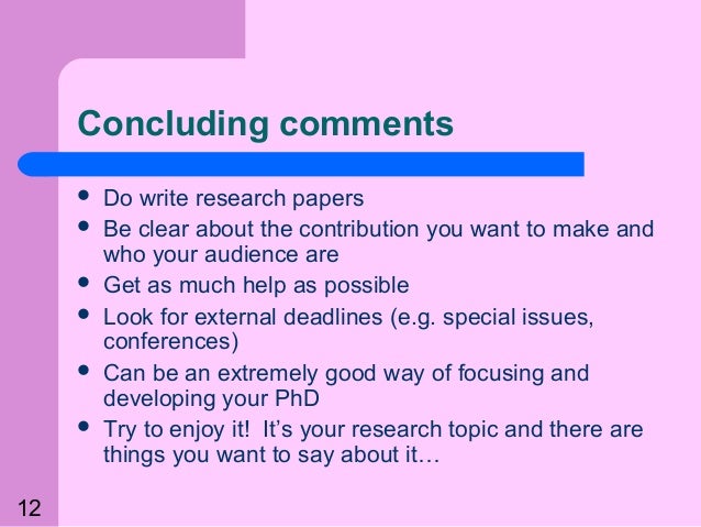 Reviews comments on my research paper