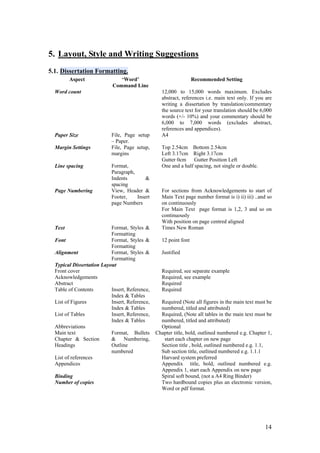 A Guide to Writing Your Master Dissertation | PDF