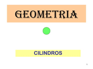 1
Geometria
CILINDROS
 