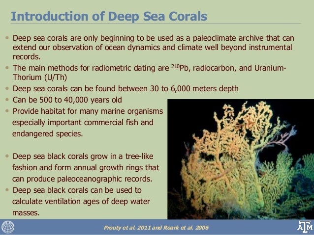 u-th dating of deep-sea corals