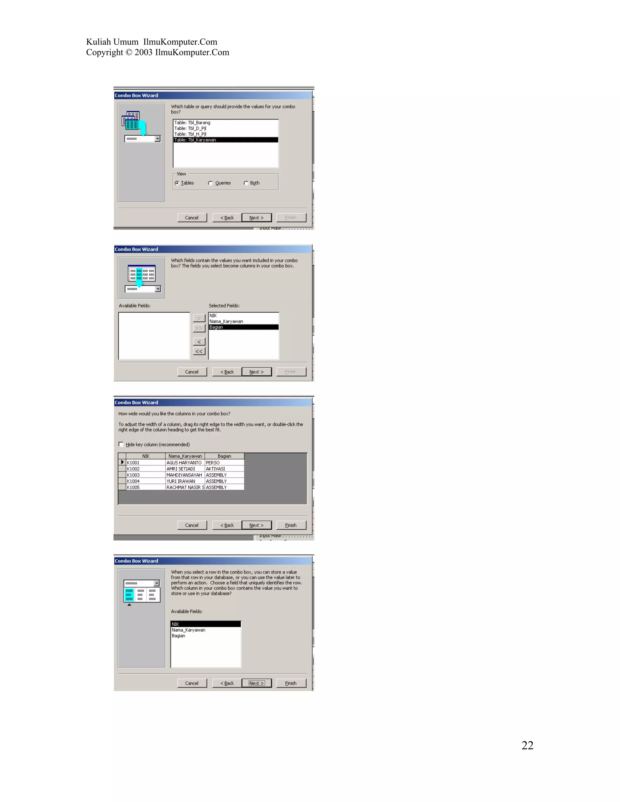 Kuliah Umum IlmuKomputer.Com
Copyright © 2003 IlmuKomputer.Com




                                    22
 