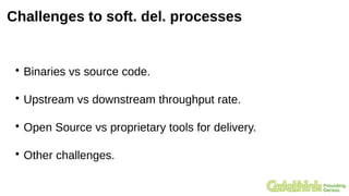 The importance of the transformation of software production processes when introducing upstream FOSS