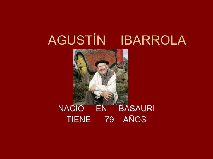 AgustíN Ibarrola