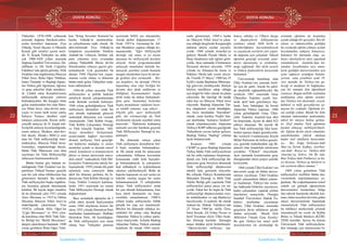 DOSYA KONUSU
22
Ülkü Ocakları • AĞUSTOS 2018 www.ulkuocaklari.org.tr
23
DOSYA KONUSU
Ülkü Ocakları • AĞUSTOS 2018www.ulkuocaklari.org.tr
İçindekilere Dön İçindekilere Dön
Türkçüler 1870-1890 yıllarında
arasında doğmuş bürokrat-asker-
aydın kesimleri kapsayan, Ziya
Gökalp, Yusuf Akçura ve Mustafa
Kemal gibi isimleri içeren nesil-
dir. II. Kuşak Türkçüler ise daha
çok 1900-1920 yılları arasında
doğmuş İstanbul Üniversitesi, Da-
rülfünun ve Dil Tarih Coğrafya
Fakültesi’nde eğitim görmüş, Türk
Ocakları’nda örgütlenmiş Hüseyin
Nihal Atsız, Reha Oğuz Türkkan,
İsmet Tümtürk ve Başbuğ Alpars-
lan Türkeş gibi öğretmen, öğrenci
ve genç askerleri ifade etmektey-
di. Çünkü onlar Kemalist/resmi
milliyetçilik anlayışını yetersiz
bulmaktaydılar. Bu kuşağın önde
gelen isimlerinden biri olan Hüse-
yin Nihal Atsız, ulus-devlet anla-
yışını ve resmi tarih tezini yanlış
buluyor Turancı idealleri canlı
tutmaya çalışıyordu. Resmi milli-
yetçilik anlayışı ile II. kuşak mil-
liyetçilik anlayışı kıyaslandığında;
resmi anlayış: Modern, ulus-dev-
lete dayalı, Misak-ı Milli’yi esas
alan bir Türk milliyetçiliği öner-
mekteyken, Hüseyin Nihal Atsız:
Gelenekçi, imparatorluğa dayalı,
bütün Türk Dünyasını esas alan
yayılmacı bir Türk Milliyetçiliği
anlayışını benimsemekteydi.
Bütün bunlar göz önünde tu-
tulduğunda Türk Ocakları’nın ka-
patılması Türkçü-Turancı gençlik
için bir yok olma tehlikesinin baş
göstermesi demekti. Bu nedenle
Türk milliyetçileri başka örgütlen-
me biçimine gitmek durumunda
kaldılar. İlk kayda değer örnekler
de bu dönemde çıktı 1931 yılında
Atsız Mecmua ve 1933’te Orhun
Mecmua Hüseyin Nihal Atsız’ın
önderliğinde çıkarılmıştı. Yine
1930’lu yıllarda Hıfsı Oğuz’un
“Çığır Mecmuası” ve 1916 yılın-
da kurulmuş olan Milli Türk Tale-
be Birliği’nin “Birlik Mecmuası”
dergisi çıkarılmaya başlandı. 1940
yılına girilirken Reha Oğuz Türk-
kan “Kitap Sevenler Kurumu”nu
kurdu. Gökalp’in unutturulma-
ya çalışılmasına tepki olarak, ilk
aktivitelerinde Ziya Gökalp’in
kitaplarını yayınladılar. Nitekim
Atatürk’ün vefatıyla birlikte tek
parti yönetimi iyice zıvanadan
çıkmış Türkçülük fikrini devlet
felsefesinden silmeye gayret gös-
termekteydi. Çok geçmeden bu
durum 1944 Olayları’nın yaşan-
masına vesile olmuş ve dönemin
bütün önde gelen Türkçüleri mah-
kum edilmişlerdi.
1944-46 yılları arasında Türk
milliyetçileri iç politik baskılar
sebebiyle dernek çalışmalarından
uzak durmak zorunda kalmıştır.
1946 yılına gelindiğindeyse Türk
milliyetçisi dernekleri ortak bir
çatı altında toplanarak göreceli
suskunluk dönemine son vermek
istemişlerdir. Türk Kültür Ocağı,
Türk Kültür Çalışmaları Derneği
ve Türk Gençlik Teşkilatı “Mil-
liyetçi dernekleri birleştirmek,
aralarındaki bağları kuvvetlen-
dirmek, milliyetçi Türk gençliği-
nin haklarını müdafaa ve onları
memleket içinde ve dışında temsil
etmek, komünizm ve komünistlerle
fikren ve kanun dairesinde müca-
dele etmek” maksadıyla Türk Mil-
liyetçileri Federasyonu adıyla bir-
leşmişlerdir. 1950 yılında tek parti
rejiminin sona ermesiyle daha
aktif bir döneme girilmiş, bu fe-
derasyona Türk Kültür Derneği ve
Genç Türkler Cemiyeti katılmış-
lardır. 1951 senesinde ise ismini
Türk Milliyetçiler Derneği olarak
değiştirmiştir.
Bazı sorunlarla uğraşılsa da 2
yıllık etkili dernek faaliyetinden
sonra 1944 olaylarına benzer bir
süreç 1953 yılında Demokrat Parti
tarafından başlatılmıştır. Halbuki
Demokrat Parti, ilk kurulduğun-
da Türk milliyetçileri için umut
olmuş bazı Türkçüler partinin
içerisinde bilfiil yer almışlardır.
Ancak akıbet değişmemiştir. 17
Ocak 1953’te Gaziantep’de Ad-
nan Menderes yapmış olduğu ko-
nuşmasında: “Eğer Milliyetçilik
derneği, saf, temiz ve iyi niyete
dayanan bir milliyetçilik hareketi
olsaydı, bizim programımızdaki
anlayışla mutabakat halinde bu-
lunsaydı, partimiz içinde bununla
meşgul olanlardan niçin bu derne-
ğe girdiniz diye sormazdık… Biz-
zat kendileri, bu derneği 1944’te
kapatılmış olan ırkçı birliğin bir
devamı diye ifade ettiklerine ve
bildiğimiz beyannameleri başka
türlü izaha da imkan bulunmadı-
ğına göre, bunlardan bizlerden
başka memleketin vahdetini bozu-
cu telakki etmemiz icap ediyor…
Irkçılık gibi, aşırı milliyetçilik
gibi, din istismarcılığı da Türk
köylüsünün dışında teşekkül etmiş
kanserdir.” İfadelerini kullanmış
neticede savcılar harekete geçerek
Türk Milliyetçiler Derneği’ni ka-
patmıştır.
Bu dönemde ortaya çıkan
Türk milliyetçisi derneklerin bel-
li başlı sorunları bulunmaktay-
dı. İlk olarak ortak bir anlayıştan
yoksundular, bilhassa kavramlar
konusunda ciddi kafa karışıklı-
ğı bulunmaktaydı. İç çekişmeler
had safhadaydı ve teşkilatlanma
sıkıntısı çekilmekteydi. Belki de
hepsini kapsayan en asıl sorun ise
liderlik vasfına uygun bir ismin
bulunmamasıydı. O sebeplerden
dolayı Türk milliyetçileri ortak
bir çatı altında buluşamamış, bazı
kısa süreli denemeler ise başa-
rısızlıkla sonuçlanmıştı. 1960’lı
yıllara kadar milliyetçiler bölük
pörçük bir yapı arz etmekteydi.
Böylesi bir dönemde oldukça en-
telektüel bir subay olan Başbuğ
Alparslan Türkeş’in yıldızı parla-
maya başlıyordu. Aslında Başbuğ
Alparslan Türkeş Türkçü camiada
kendisini ilk olarak 1944 olayla-
rında göstermişti. 1944’e kadar
ise Hüseyin Nihal Atsız’ın çıkar-
mış olduğu dergilerde Kazganoğlu
müstear adıyla yazılar yayımlı-
yordu. 1948 yılında Amerika’ya
gidiyor. Burada Piyade Okulu ve
Harp Akademisi’nde eğitim görü-
yordu. Aynı zamanda Uluslararası
Ekonomi dersleri alıyordu. 1959
yılında ise Almanya’da Atom ve
Nükleer Okulu’nda yerini alıyor-
du. Üstelik 27 Mayıs’ 1960’tan 25
Eylül’e kadar Başbakan Müsteşar-
lığı görevini yürütüyordu. Haliyle
böylesi niteliklere sahip olduğu
için doğal bir lider olarak ön plana
çıkıyordu. Bu liderliği ilk tasdik
eden kişi ise Hüseyin Nihal Atsız
oluyordu. Başbuğ Alparslan Tür-
keş sürgünden yurda döndüğün-
de, Atsız tarafından “bayraktar”
olarak, onun kardeşi Nejdet San-
çar tarafından “kurtarıcı bozkurt”
olarak selamlanıyordu. Alparslan
Türkeş CKMP saflarına geçtiğinde
Türkçülerin yuvası haline geliyor,
Başbuğ Türkeş “başbuğ” sıfatına
layık bulunuyordu.
Kısacası 1965 yılında
CKMP’ye giren Başbuğ Alparslan
Türkeş bütün Türk milliyetçilerini
tek bir safta toplamayı başarmıştı.
Şimdi sıra Türk milliyetçiliği dü-
şüncesini genç bireylere aktararak
Türk milliyetçiliği düşüncesini
sürekli hale getirmek istiyordu.
Bu yıllarda Türkiye Komünizmle
Mücadele Derneği ve Milli Türk
Talebe Birliği gibi yapılarda Türk
milliyetçileri parça parça yer alı-
yordu. Fakat her iki örgüt de Türk
milliyetçiliği düşüncesinden ziya-
de muhafazakar ve sağ düşünceyi
önceliyordu. O nedenle ilk olarak
Ankara’da Hukuk Fakültesi’nde
25 Nisan 1966’da Atilla Özer,
Sami Koçak, Ali Erdan Özcan ve
Şerif Eryaman eliyle Ülkü Ocak-
ları Derneği kuruldu. Derneğin
amacı tüzükte şöyle belirtilmiştir:
“Öğrencilerden milliyetçi, top-
lumcu, ahlakçı ve Ülkücü duygu
ve düşüncelerin kökleşmesine
yardımcı olmak. Milli birlik ve
beraberliğimizi kuvvetlendirecek
ve yaşatacak eserlerin yurt çapın-
da dağıtımı için çalışmak. Yüksek
öğrenim gençliği arasında sami-
miyet, dayanışma ve yardımlaş-
mağı sağlamak. Her türlü zararlı
ve bölücü faaliyetlerin karşısında
bulunmak.”
Üniversitede kurulmuş olan
Ülkü Ocakları’nın yanında liseli-
ler için de şarttı. Ancak bu şekil-
de süreklilik sağlanabilecekti. Bu
vesileyle 1967 senesinde Genç
Ülkücüler Teşkilatı çeşitli lise-
lerde aktif hale getirilmeye baş-
landı. İsim babalığını da bizzat
Alparslan Türkeş yapmıştı. 1968
yılına gelindiğinde Genç Ülkü-
cüler Teşkilatı Anadolu’nun dört
bir köşesinde, ilçeler de dahil 422
şubeye ulaşmıştı. Bu sayede ilk
kez Türk milliyetçiliği fikri kent-
lerden taşraya doğru genişliyordu.
Bu vesileyle Cumhuriyetçi Köylü
Millet Partisinin de kitlesi genişli-
yor, genelde muhafazakâr sağ dü-
şünceli olan Anadolulu ailelerinin
çocukları “Ülkücü” oluyorlardı.
Aynı zamanda komünizmin genç
dimağlardaki etkisi çarpıcı şekilde
kırılıyordu.
1968 yılında Ülkü Ocakları’nın
üniversite ayağı da bütün üniver-
sitelere yayılmıştı. Ülkü Ocakları
çeşitli çalışmalarla dikkat çekme-
ye başlamıştı. Türkiye’nin sorun-
ları hakkında bildiriler yayınlıyor,
kadro çalışmaları yaparak çözüm
önerilerini sunuyordu. Örneğin
İstanbul Üniversitesi Hukuk Fa-
kültesi tarafından yayınlanan
bildiri, Ülkü Ocakları mensubu
gençlerin derin ufuklarını gözler
önüne seriyordu: “Büyük Türk
Milletinin Umudu Genç Kardeş!
Bu gün Türkiye’nin temel milli
meselelerinin ele alınmadığı bu
ortamda eğitimin de keşmekeş
içinde olduğu bir gerçektir. Bin bir
sıkıntı ve imkansızlıkla geldiğin
bu sıralarda eğitim çıkmazı içinde
bocalamakta, sahipsiz, himayesiz,
bakımsız bir durumda olup, ya-
bancı ideolojilerin aleti yapılmak
istenmektesin. Anadolu’dan, kö-
yünden, kasabandan nice umut-
larla geldiğin üniversitenden için
içine sığmıyor aradığını bulamı-
yorsun, sana pratikten uzak 19.
Asır metodu ile Türkiye’nin ge-
leceği ve menfaati ile bağdaşma-
yan bir tutumla ilim öğretilmek
isteniyor. Bugün millilik vasfından
uzaklaşmış olan eğitim sistemi-
miz Türkiye’nin ekonomik, sosyal,
kültürel ve milli gerçeklerine uy-
mayan bir yoldadır. Eğitimde fır-
sat eşitliği yoktur. Büyük bir kitle
okumak imkanından mahrumdur,
tahsil bir imtiyaz haline gelmiş-
tir. Özel okullar Türk eğitimine
faydalı olmayıp, millileştirilmeli-
dir. Eğitim devlet eliyle olmalıdır,
anaokulundan yüksek okuluna
kadar özel okulların karşısında-
yız… Biz; Doğu Türkistan’daki
Mao’ya, Kırım, Kafkas, Azerbay-
can’daki Rusya’ya Türkiye’deki
Amerika’ya, Kıbrıs, On İki Ada,
Batı Trakya’daki Palikarya’ya ha-
yır diyoruz. Türkiye aç hürlerin ve
tok esirlerin ülkesi olamaz.”
1969 yılına gelinirken Türk
milliyetçileri özellikle bütün üni-
versitelerde teşkilatlanmaya yo-
ğunlaştı. Bu yoğunlaşmanın temel
sebebi sol görüşlü öğrencilerin
üniversiteleri kurtarılmış bölge
ilan ederek buralarda etkinlik kur-
ması, hatta sosyalist devrime giden
süreci üniversitelerde başlatmak
istemeleriydi. Türk milliyetçileri
bu tehlikeyi merkezinde çözmek
istemekteydi bu vesile ile Kültür
Bilim ve Teknik Merkezi (KÜBİ-
TEM) kuruldu. Ayrıca bu kurum
Üniversiteli Türk milliyetçilerin-
den oluştuğu için kamuoyunu bi-
Önceki Sayfa Sonraki Sayfa
 