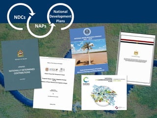 NDCs
NAPs
National
Development
Plans
 