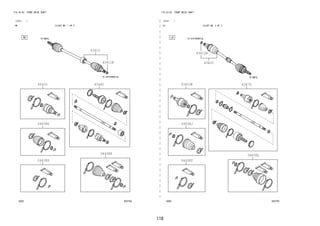 118
FIG.43-02 FRONT DRIVE SHAFT
―
　
―
　
―
　
―
　
―
　
―
　
―
　
―
　
―
　
―
　
―
　
―
　
―
　
―
　
―
　
―
　
―
　
―
　
―
　
―
　
―
　
―
　
―
　
―
　
―
　
―
　
―
　
―
　
―
　
―
　
―
　
―
　
―
　
―
(1212- )
RH ILLUST NO. 1 OF 2
432754
04438G
04438K
04438S
43403
43410
43411E
43460
FIG.43-02 FRONT DRIVE SHAFT
(1212- )
LH ILLUST NO. 2 OF 2
432755
04438J
04438L
04438T
43403B
43412B
43420
43470
 