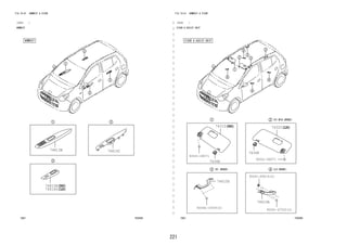 221
FIG.74-01 ARMREST & VISOR
―
　
―
　
―
　
―
　
―
　
―
　
―
　
―
　
―
　
―
　
―
　
―
　
―
　
―
　
―
　
―
　
―
　
―
　
―
　
―
　
―
　
―
　
―
　
―
　
―
　
―
　
―
　
―
　
―
　
―
　
―
　
―
　
―
　
―
(1212- )
ARMREST
743564
74813B 74814C
74815B
74816G
FIG.74-01 ARMREST & VISOR
(1212- )
VISOR & ASSIST GRIP
743565
74310 74320
74348
74348
74610A
74610S
90041-68071
90041-68071
90041-89019(2)
9004A-15059(2)
90041-67030(2)
 
