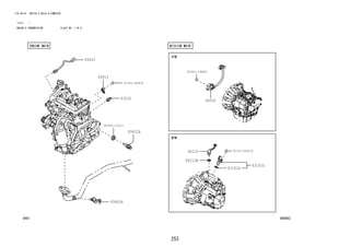 253
FIG.84-01 SWITCH & RELAY & COMPUTER
(1212- )
ENGINE & TRANSMISSION ILLUST NO. 1 OF 6
84D963
83181G
83181H
83530
84210
84210B
84540
89422A
89465
89465A
89615
90041-19884
90430-12221
91551-80616
91551-80830
 