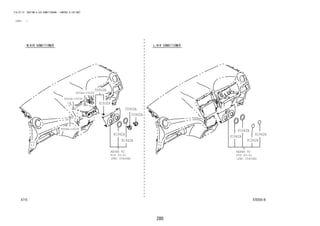 280
FIG.87-15 HEATING & AIR CONDITIONING - CONTROL & AIR DUCT
(1212- )
87D358-B
REFER TO
FIG
(PNC 55406B)
REFER TO
FIG
(PNC 55406B)
55-01 55-01
81942H
81942H
81942B
81942A
81930F
55905A
55905A
81942A
81942B
55910R
9004A-16036
9004A-16036
9004A-16036
 