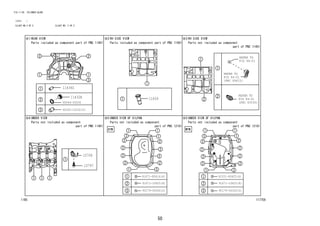 50
FIG.11-05 CYLINDER BLOCK
(1212- )
ILLUST NO.2 OF 2 ILLUST NO. 2 OF 2
117756
REFER TO
FIG
(PNC 89615)
REFER TO
FIG
(PNC 83530)
REFER TO
FIG
84-01
84-01
84-01
11432R
11434D
11459
15708
15797
90044-30204
90179-06326(2)
90250-10232(2)
91671-80614(4)
90179-06326(2)
91551-80625(4)
91671-10825(8) 91671-10825(8)
 