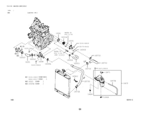 64
FIG.16-03 RADIATOR & WATER OUTLET
(1212- )
HOSE ILLUST NO. 2 OF 2
165191-C
REFER TO
FIG
REFER TO
FIG
(PNC 11101C)
90041-05517
91551-00818
16261
16261A
16261V
16261H
16261H
16261L
16268
16331
16331A
16341
16321
16325A
16464
16464
16470
16470A
16471
16565A 16571C
16571D
16571D
16572D
16572E
16581C
90179-06326
91551-00818
91551-00818
91551-80618
91671-80616
11-04
11-04
 