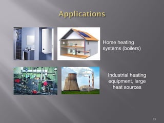 13
Home heating
systems (boilers)
Industrial heating
equipment, large
heat sources
 