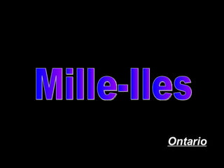 Mille-Iles Ontario 