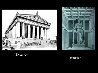 Panathenaic Procession
Held every four years
Glorify Athens and Athenians
Remember victory over the
Persians
 